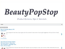 Tablet Screenshot of beautypopstop.com